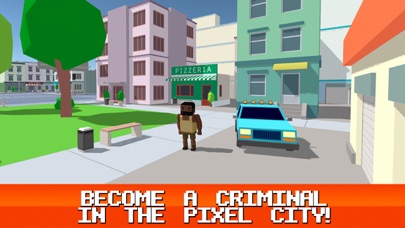 Pixel City: Crime Car Theft Race 3D स्क्रीनशॉट