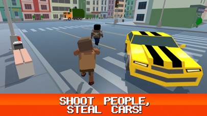 Pixel City: Crime Car Theft Race 3D स्क्रीनशॉट