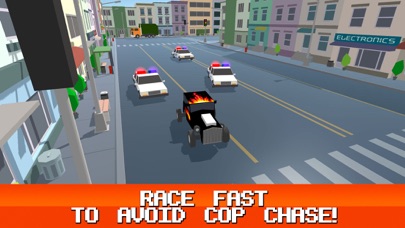 Pixel City: Crime Car Theft Race 3D स्क्रीनशॉट