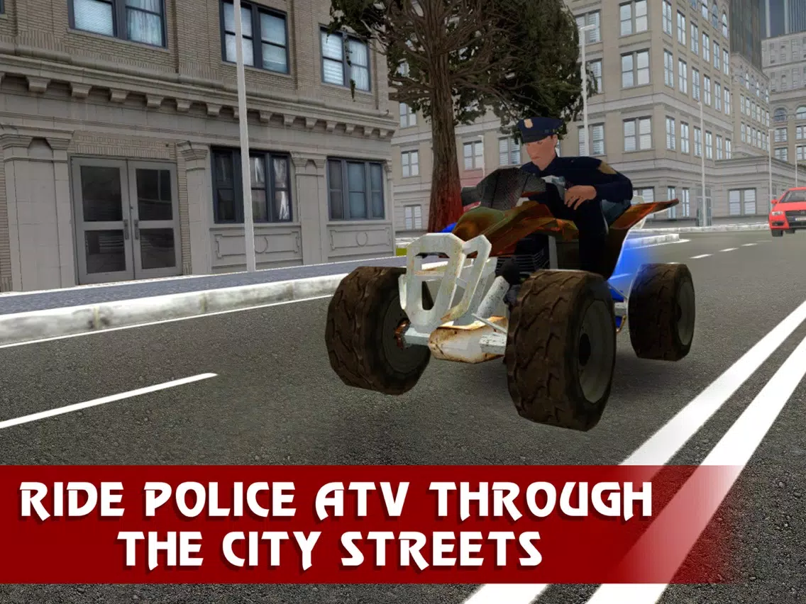 Скриншоты Police ATV Simulator: City Quad Bike Racing Full iPad 