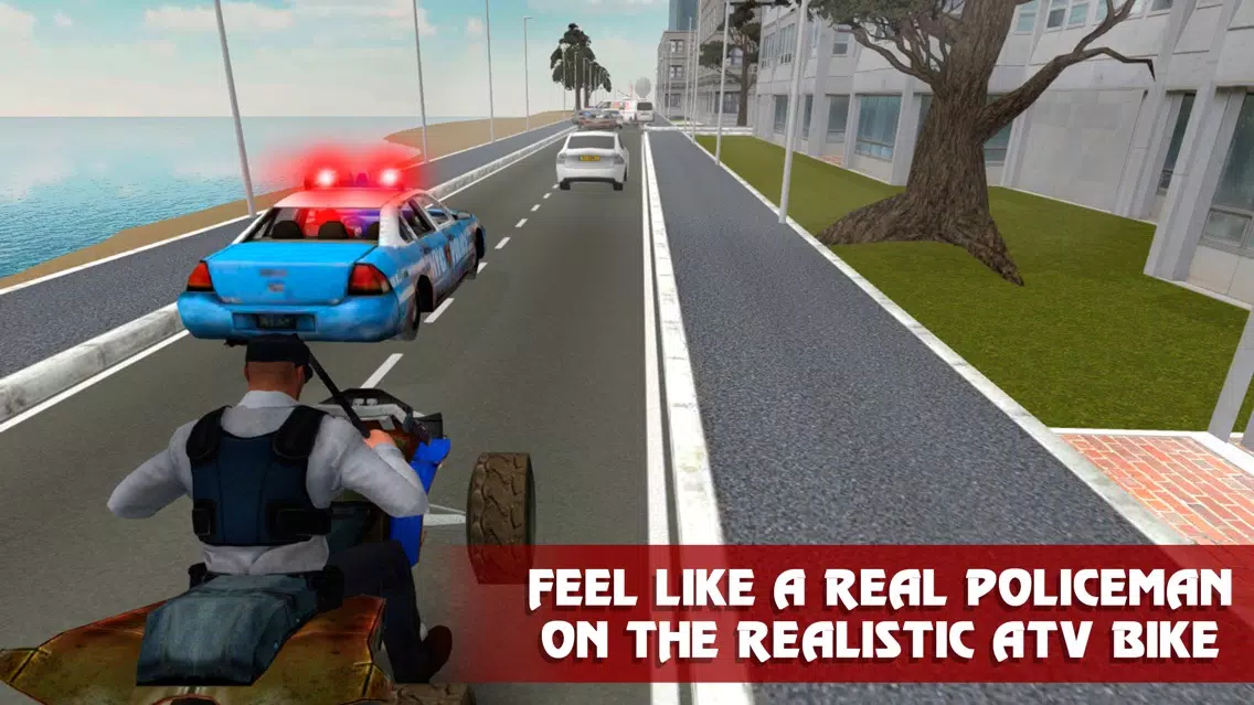 Скриншоты Police ATV Simulator: City Quad Bike Racing Full