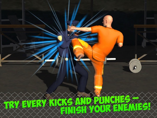 Capturas de pantalla de Hard Time Prison Break Fighting 3D iPad 