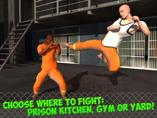 Capturas de pantalla de Hard Time Prison Break Fighting 3D iPad 