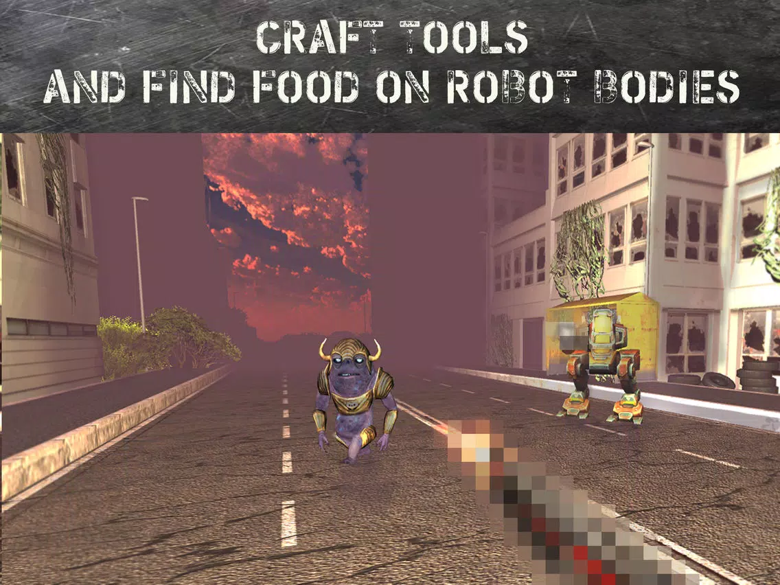 Captures d'écran de Apocalypse Robot Survival Simulator iPad 