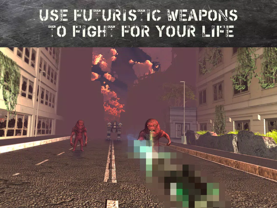 Captures d'écran de Apocalypse Robot Survival Simulator iPad 