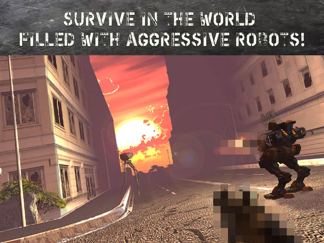 Captures d'écran de Apocalypse Robot Survival Simulator iPad 