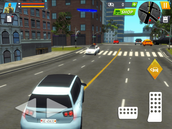 Tangkapan layar Rope Man: Extreme Town iPad 