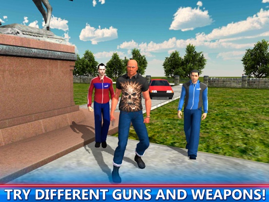Russian Mafia Crime City 3D iPad 應用截圖