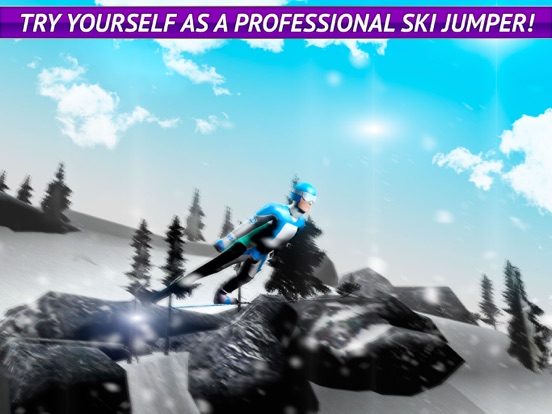 Ski Jumping Freestyle 3D iPad Screenshots