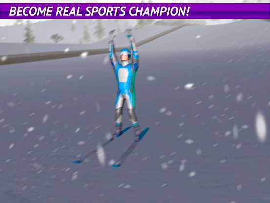 Ski Jumping Freestyle 3D iPad Screenshots