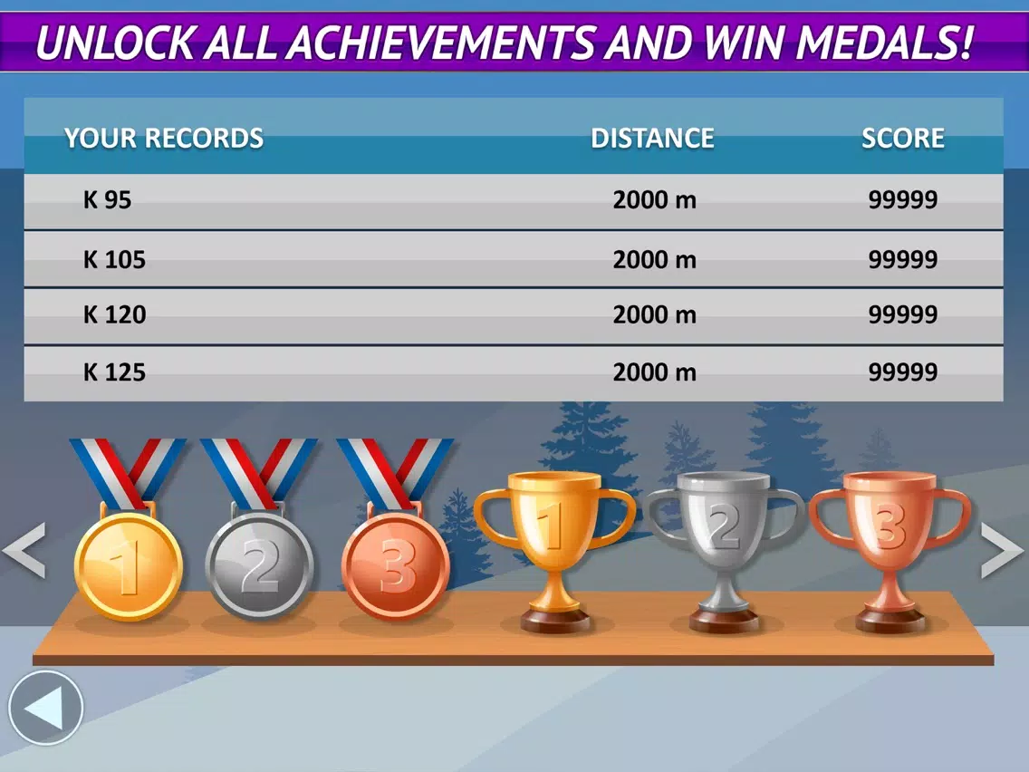 Ski Jumping Freestyle 3D Full iPad Screenshots