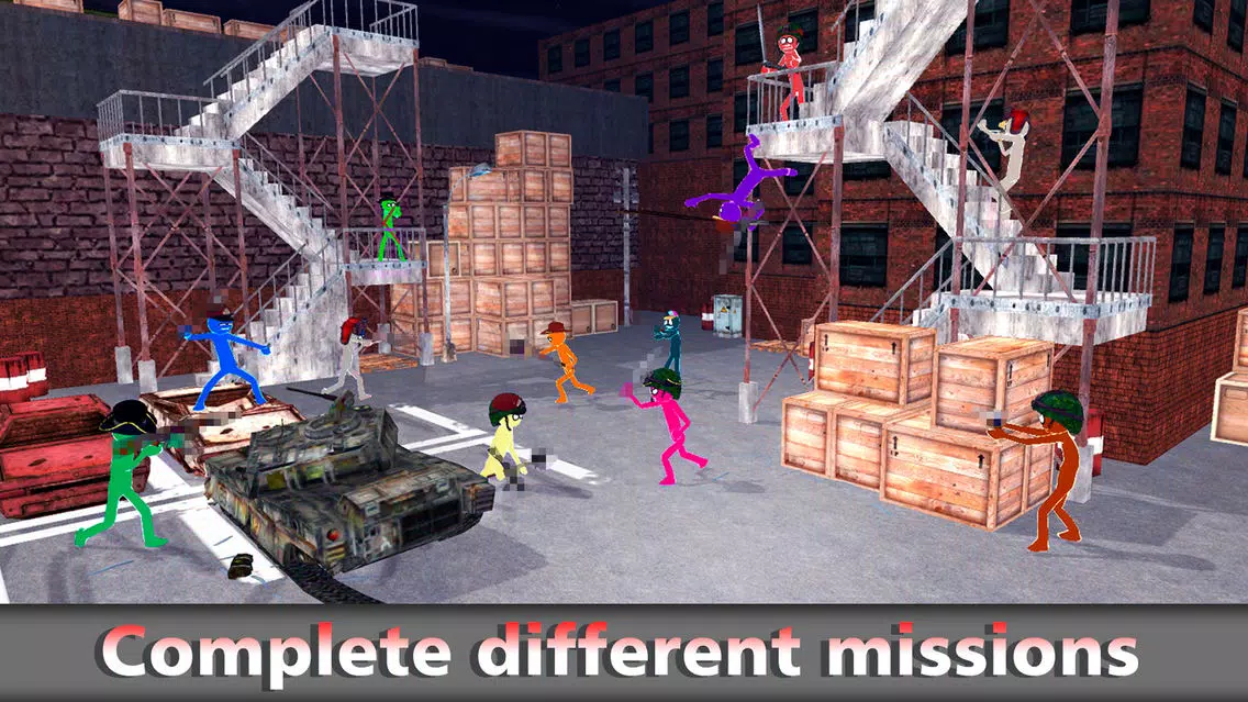 Stickman Gun Strike Shooter Full 스크린샷