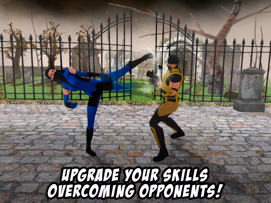 Tangkapan layar Death Kung Fu Fighting Challenge Full iPad 