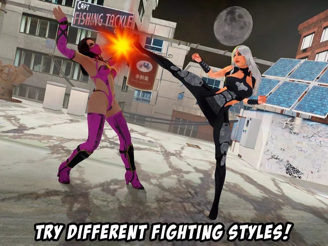 Tangkapan layar Death Kung Fu Fighting Challenge Full iPad 