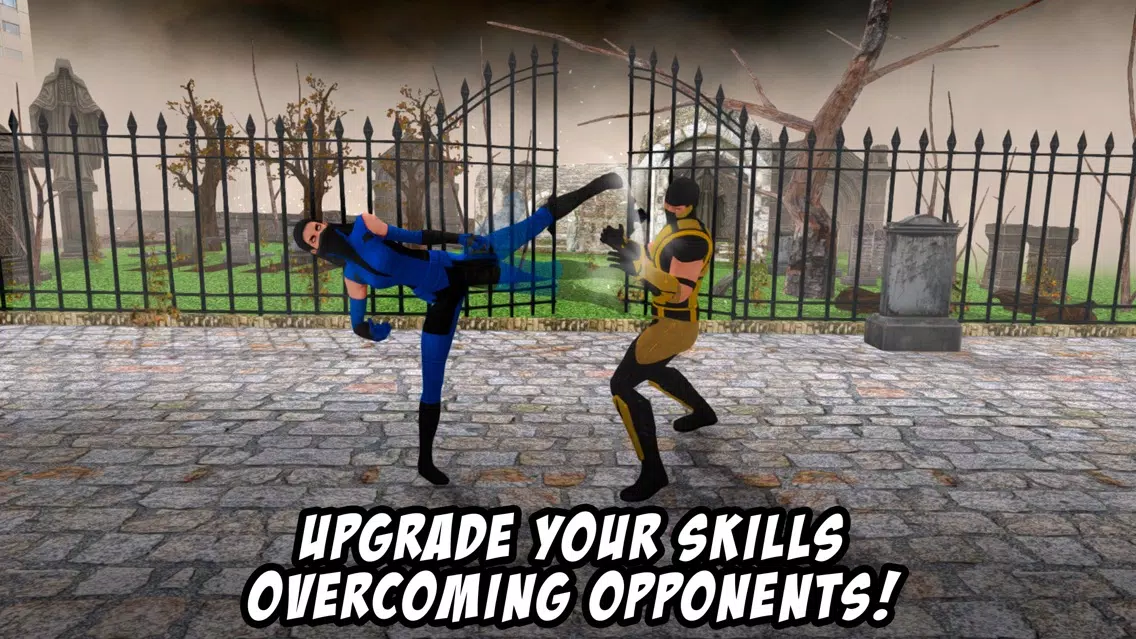 Tangkapan layar Death Kung Fu Fighting Challenge Full