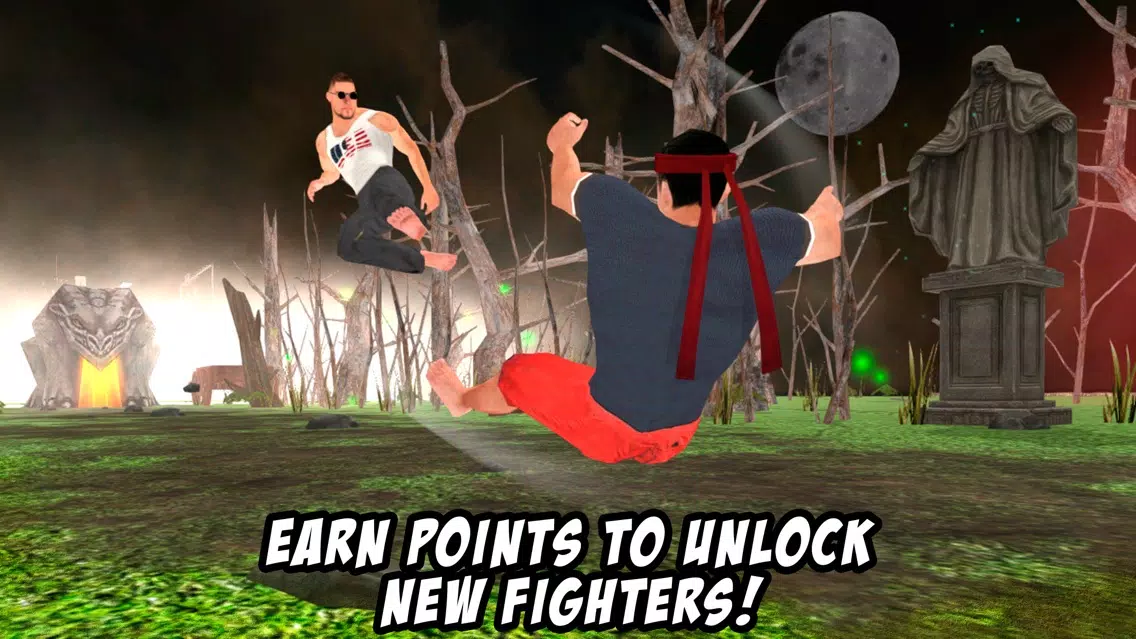 Tangkapan layar Death Kung Fu Fighting Challenge Full