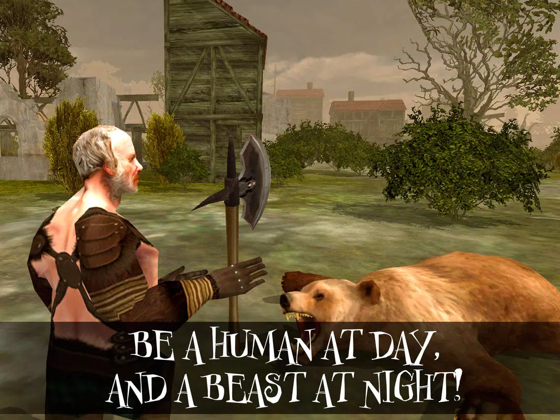 Zrzuty ekranu Night Werewolf Survival Simulator 3D Full iPad 
