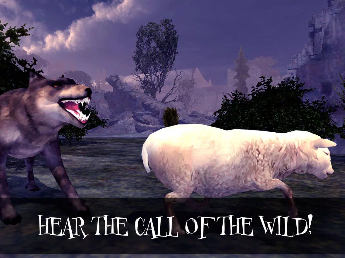 Zrzuty ekranu Night Werewolf Survival Simulator 3D Full iPad 