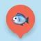 釣れたらマーク！