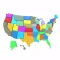 USA MAP STACK