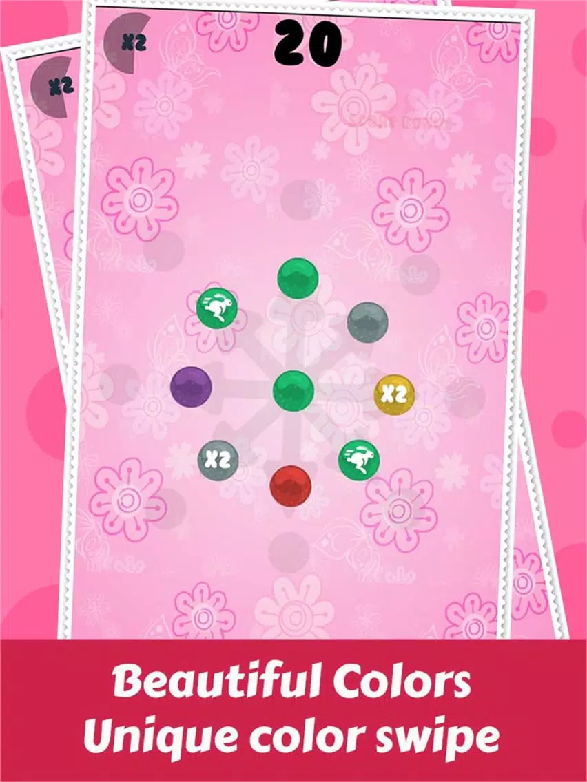 Color Swipe Fun Endless Action Shoot 'em All - Addictive Simple and Free Puzzle Game iPad Screenshots