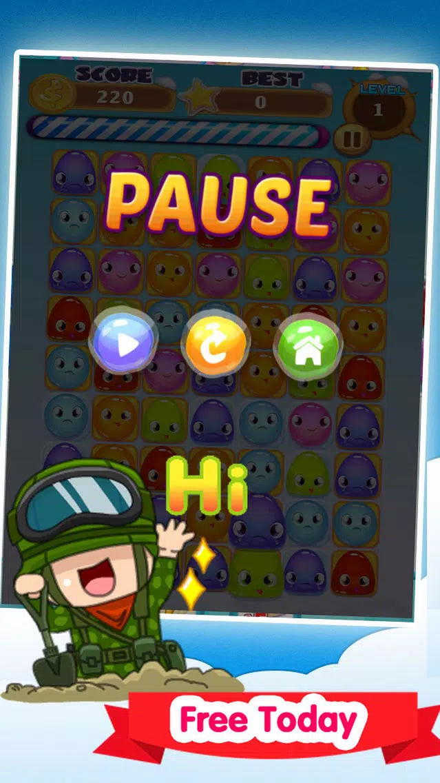 Jelly Deluxe Match 3 Screenshots