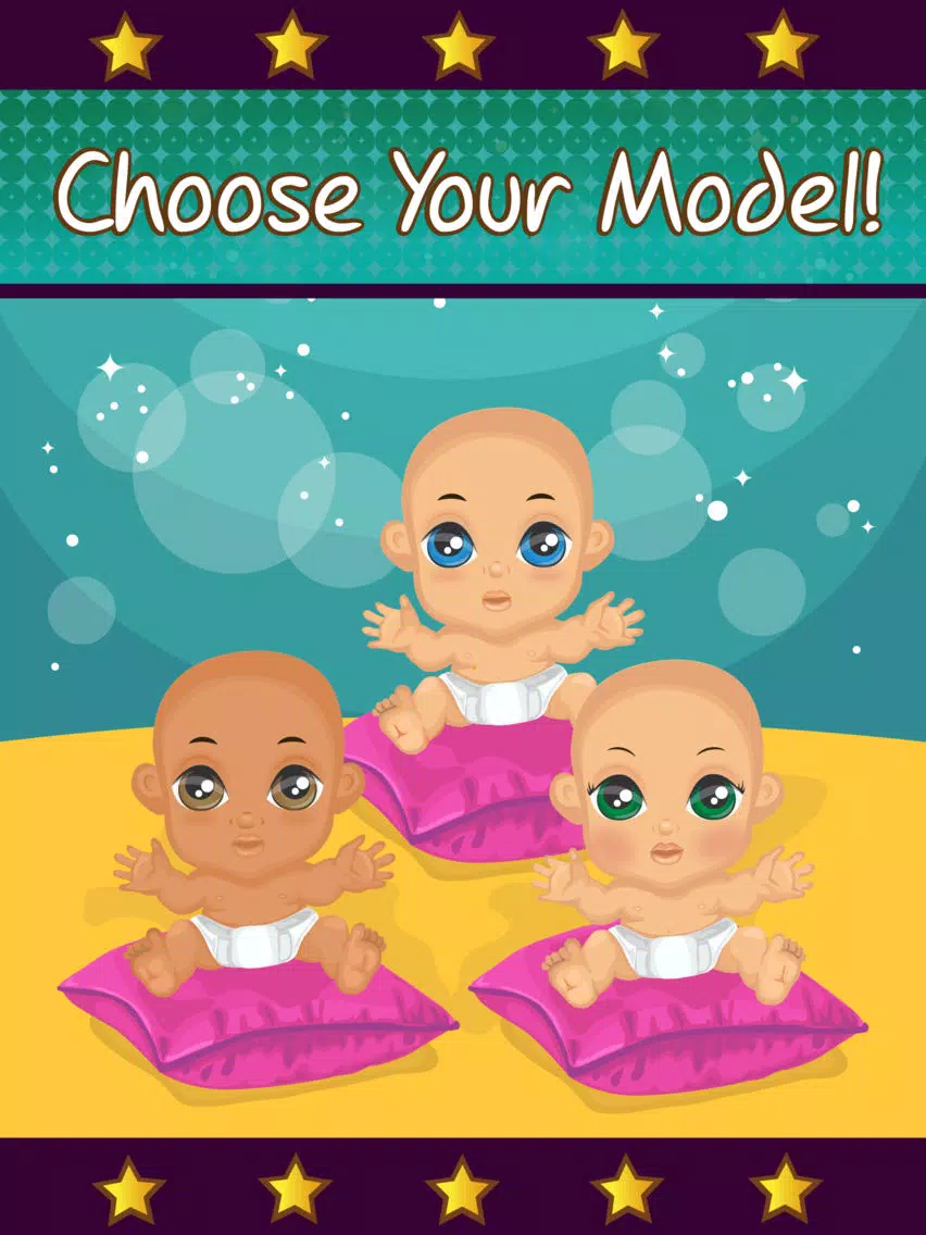 Baby Dress Up Game For Girls - Beauty Salon Fashion And Style Makeover FREE iPad Screenshots