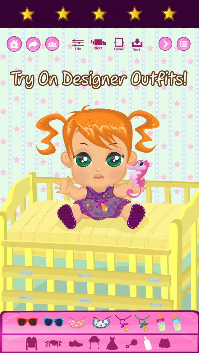 Baby Dress Up Game For Girls - Beauty Salon Fashion And Style Makeover FREE Screenshots
