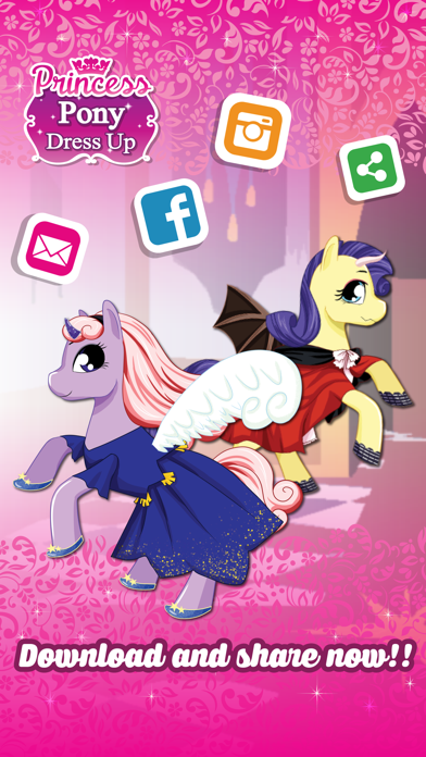 تصاویر Pony Free Kids DressUp Creator For My Little Girl