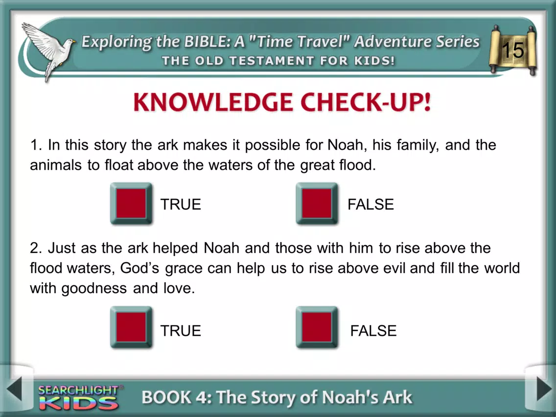 Searchlight® Kids: Bible 4 CE iPad Screenshots