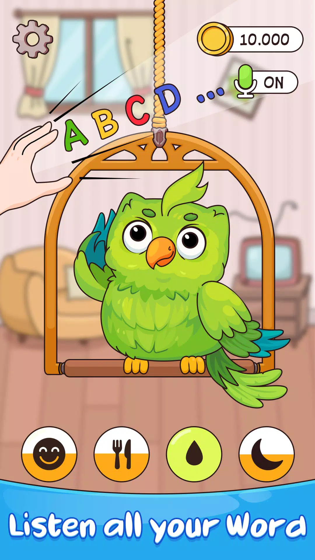 Talking Parrot - Pet Simulator Screenshots