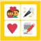 Guess Emoji Logo Quiz: 4 pics 1 word emojis trivia games