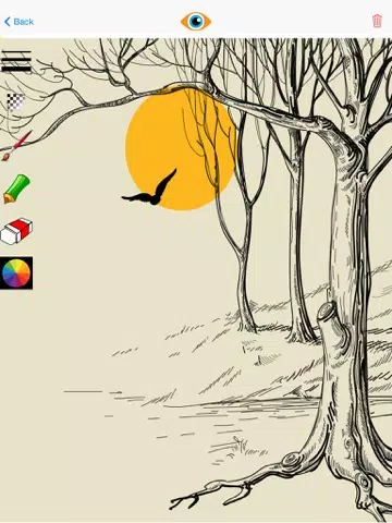 Color Pencils Drawing & Painting Free ~ Sketch Pad to draw on pictures & photos iPad Screenshots