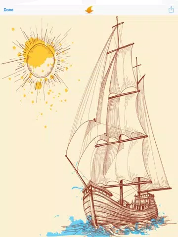Color Pencils Drawing & Painting Free ~ Sketch Pad to draw on pictures & photos iPad Screenshots