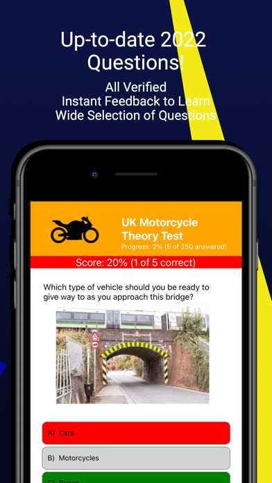 Motorcycle Theory Test Screenshots