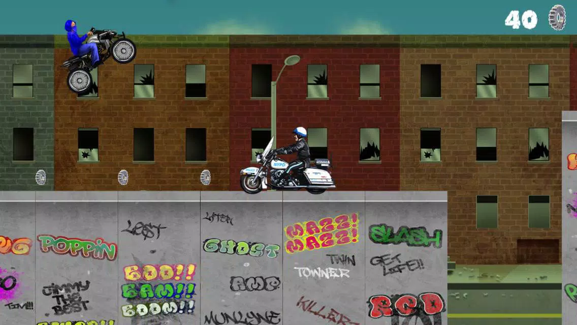 An ATV Police Escape: Extreme Crime City Run – Free HD Racing Game应用截图
