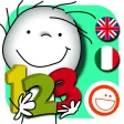 Nini learns to count Italian