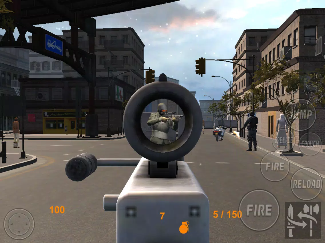 Captures d'écran de Grand War For City Survival : Tanks Shooting Game iPad 