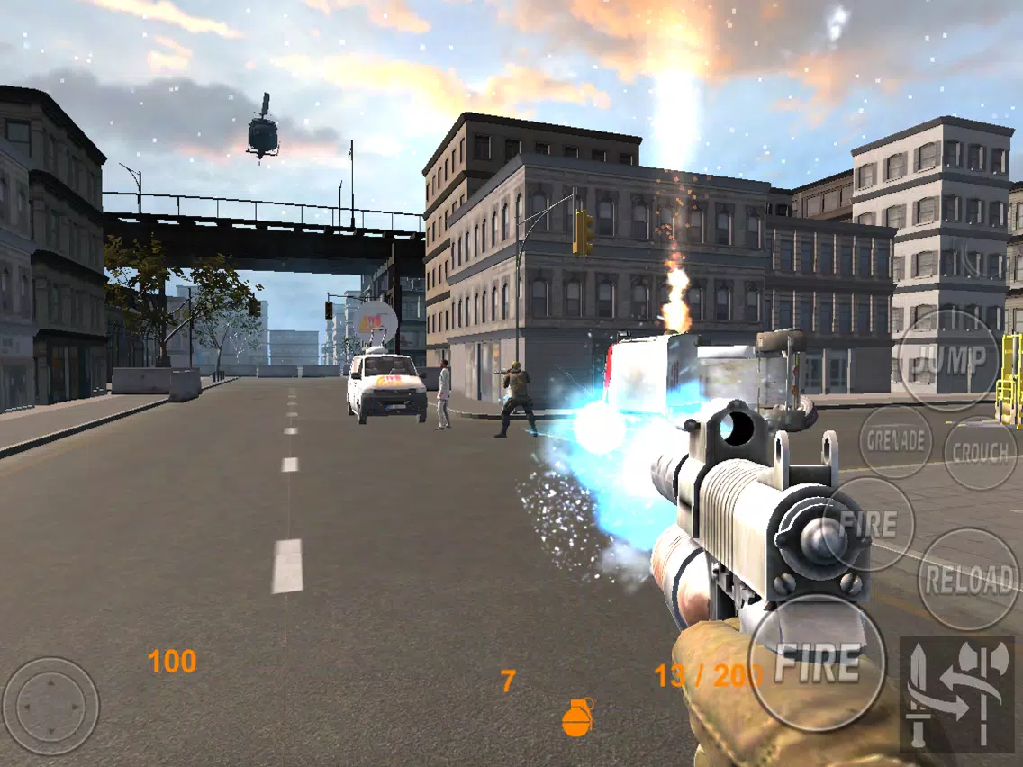 Captures d'écran de Grand War For City Survival : Tanks Shooting Game iPad 