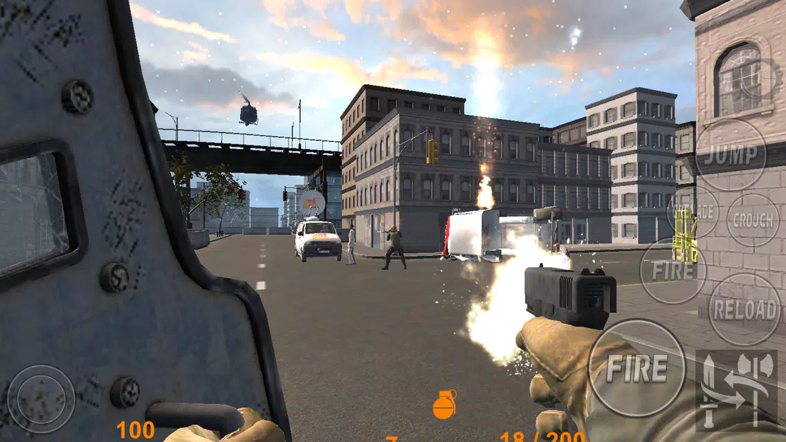 Captures d'écran de Grand War For City Survival : Tanks Shooting Game