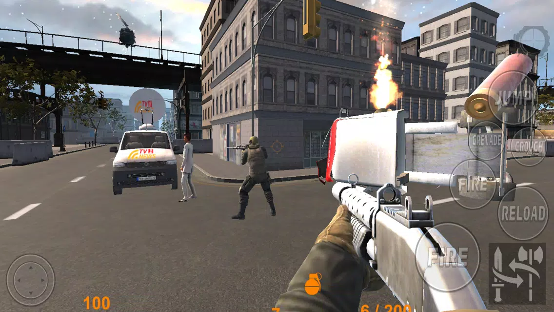 Captures d'écran de Grand War For City Survival : Tanks Shooting Game