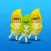 Animated Athlete Banana Sticker 2
