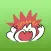 Kito The Funny White Rabbit Sticker