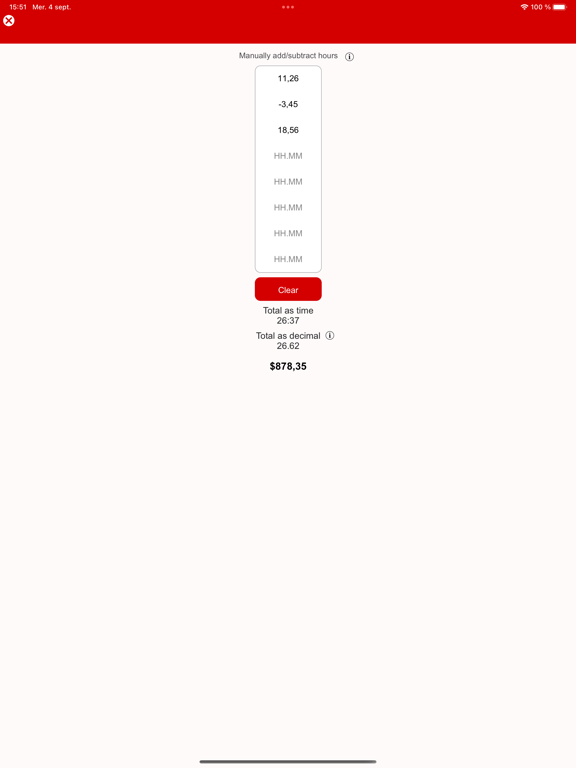 Flight Crew Pay iPad Screenshots