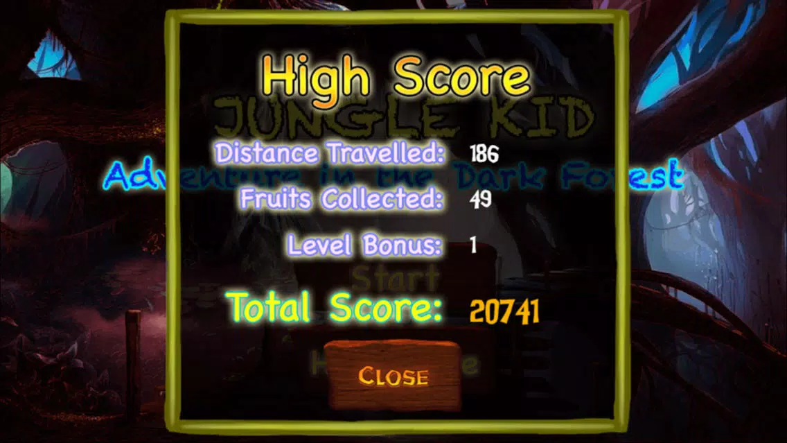 Jungle Kid - Adventure in the Dark Forest سکرین شاٹس