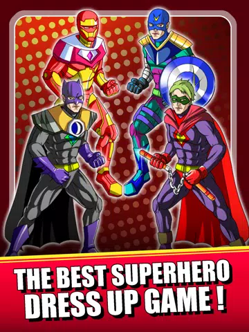 Capturas de tela do Create Superhero Captain - Dress Up Games For Batman & Superman Edition iPad 