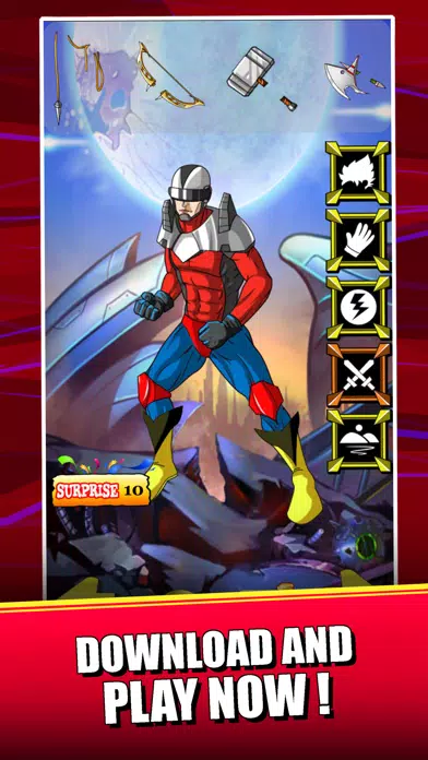 Capturas de tela do Create Superhero Captain - Dress Up Games For Batman & Superman Edition