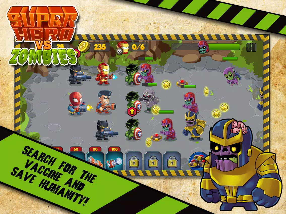 Super.Hero Defense Game for Bat.man V Super.man iPad  Screenshots