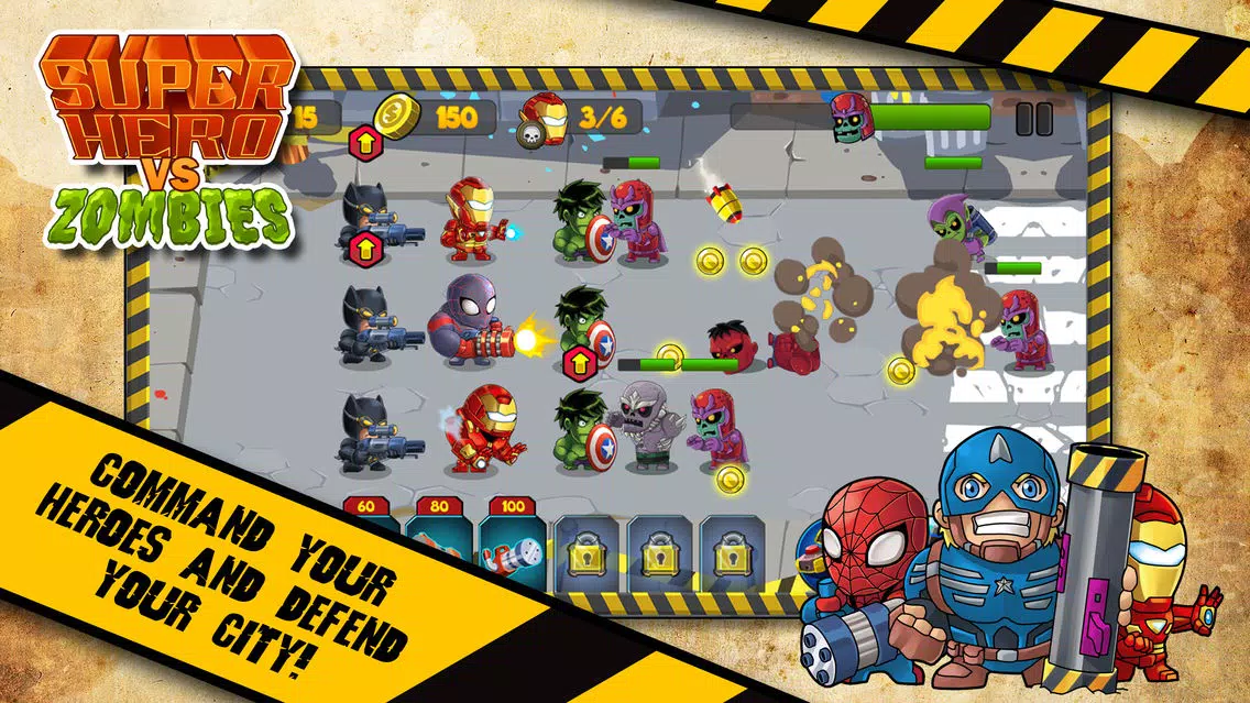 Super.Hero Defense Game for Bat.man V Super.man Screenshots