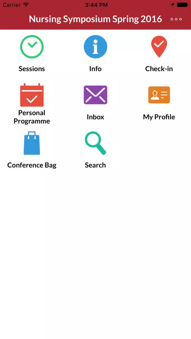 Nursing Symposium Spring 2016 Screenshots